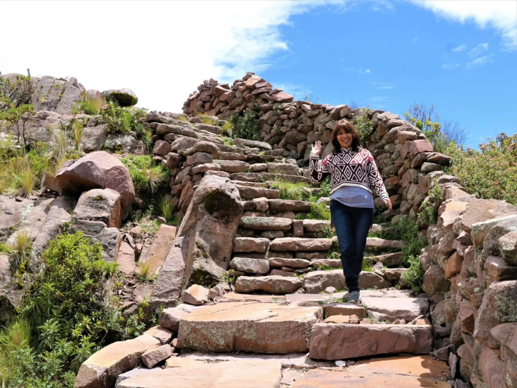 Taquile Lodge zona arqueologica