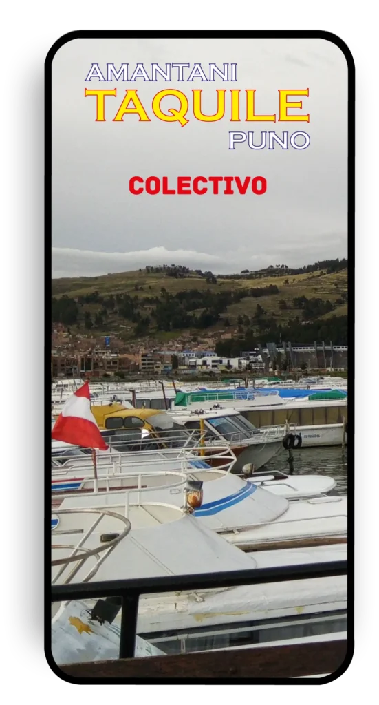 Lancha Amantani Taquile Colectivo
