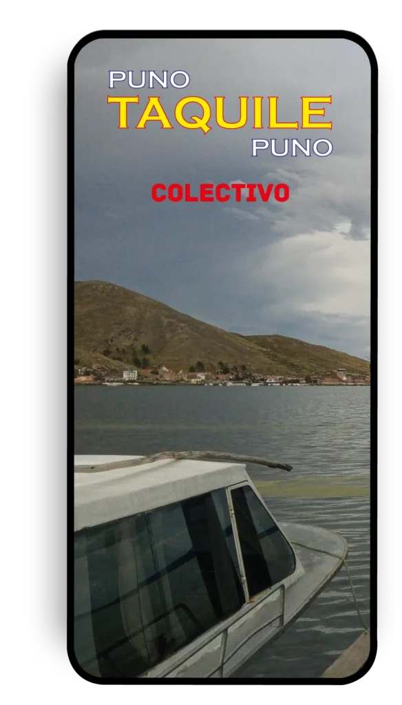 Lancha Puno Taquile Colectivo